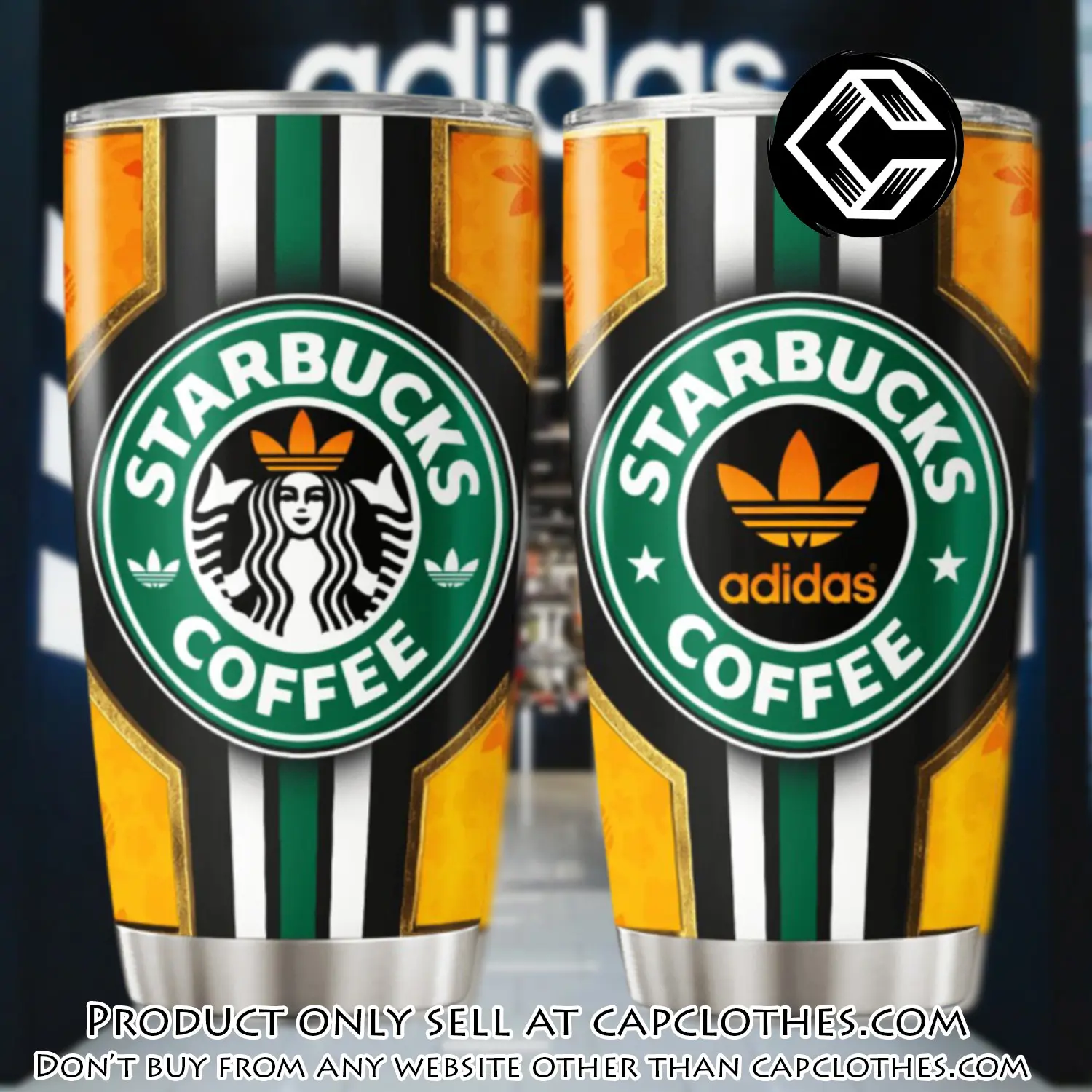 Adidas starbuck stainless steel tumbler 20oz30oz cc5827650